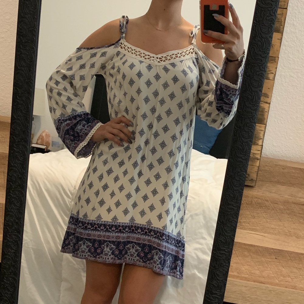 China print dress